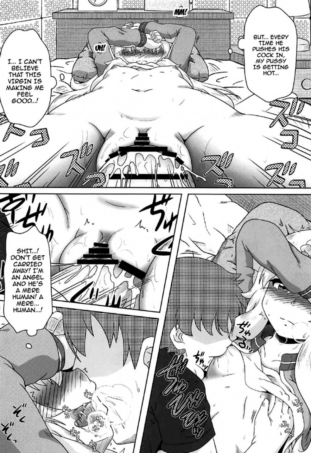 Hentai Manga Comic-Devil and Angel Both Working At a Sex Brothel-Read-7